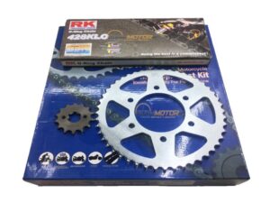 Yamaha MT 125 Ön Arka Dişli Zincir Set Rk