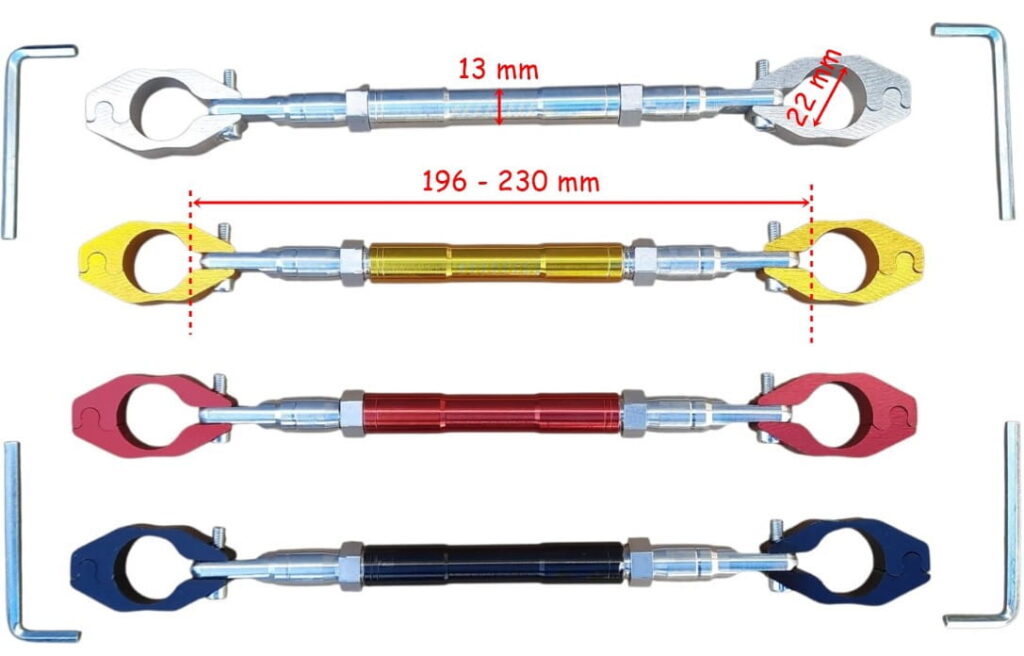 Motosiklet Dekor Gidon Atksı Bar Cnc