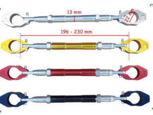 Motosiklet Dekor Gidon Atksı Bar Cnc