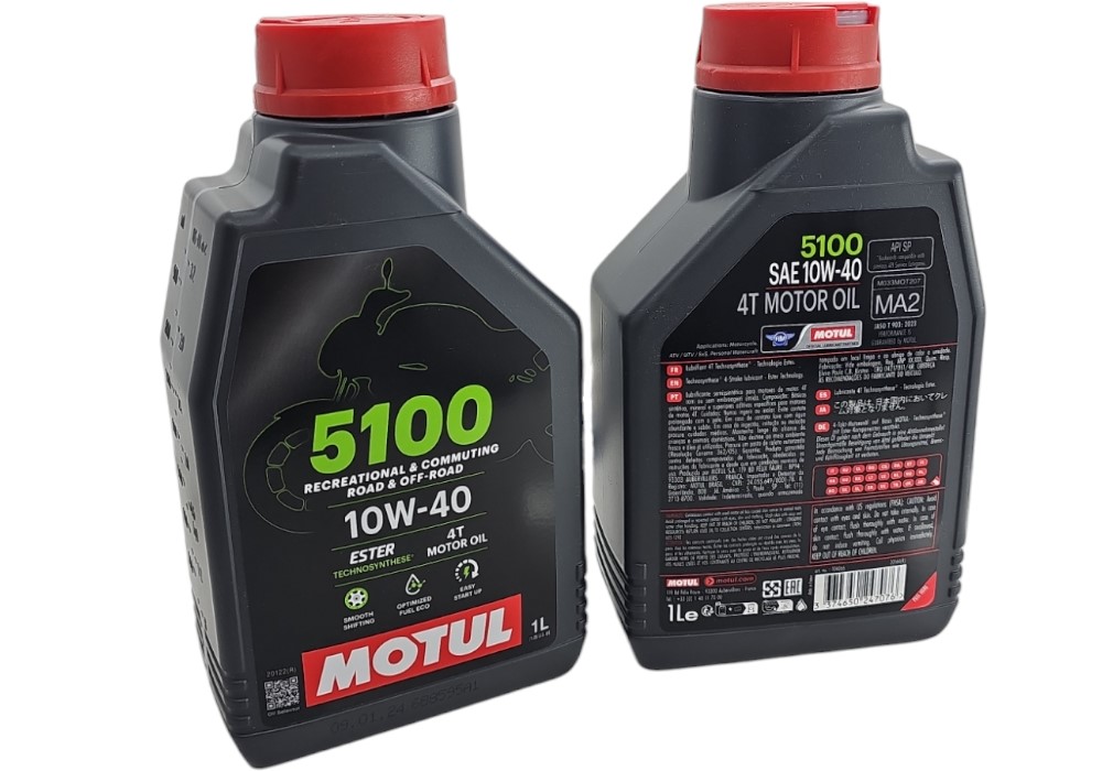 Motul 5100 4T 10W40 1 LT Motor Yağı