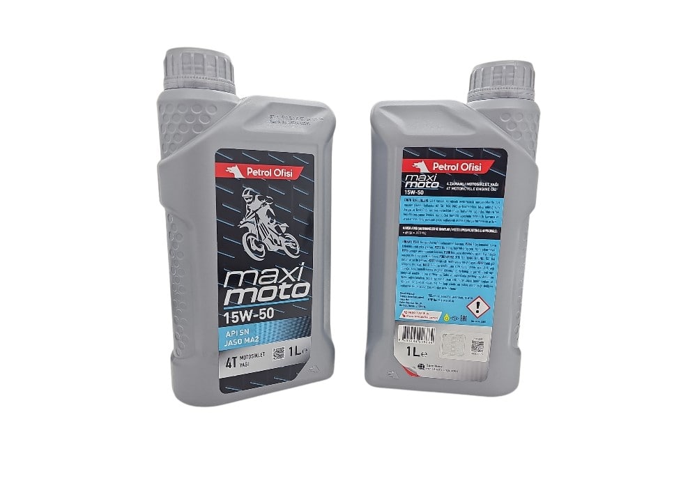 Petrol Ofisi Maxi Moto 15W-50 Motor Yağ 1 Lt